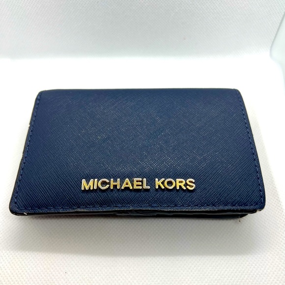 Michael Kors Handbags - Michael Kors Saffiano Leather Bifold Wallet